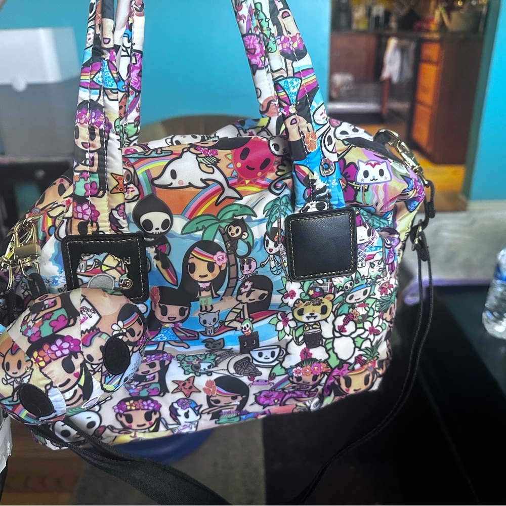 Tokidoki + le Sportsac Colorful Cartoon Shoulder Bag